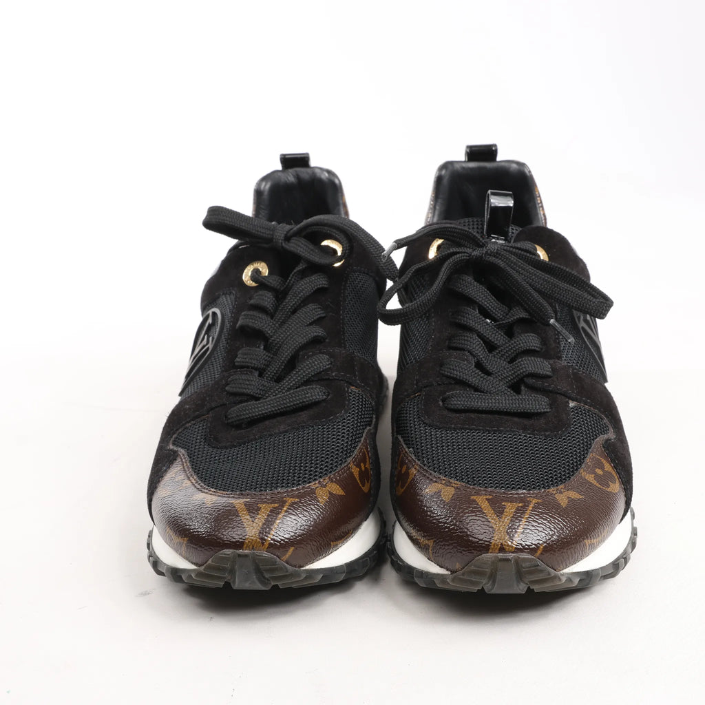 Louis Vuitton Runaway line 17 years Mesh Sneakers in Black, Size 38 EU