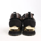Louis Vuitton Runaway line 17 years Mesh Sneakers in Black, Size 38 EU