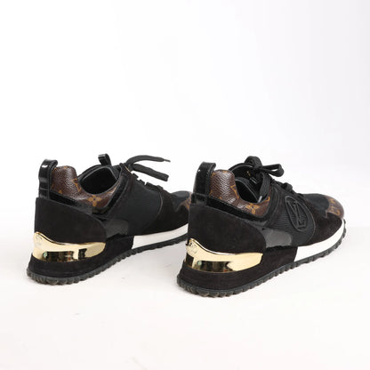 Louis Vuitton Runaway line 17 years Mesh Sneakers in Black, Size 38 EU