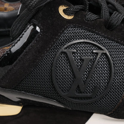 Louis Vuitton Runaway line 17 years Mesh Sneakers in Black, Size 38 EU