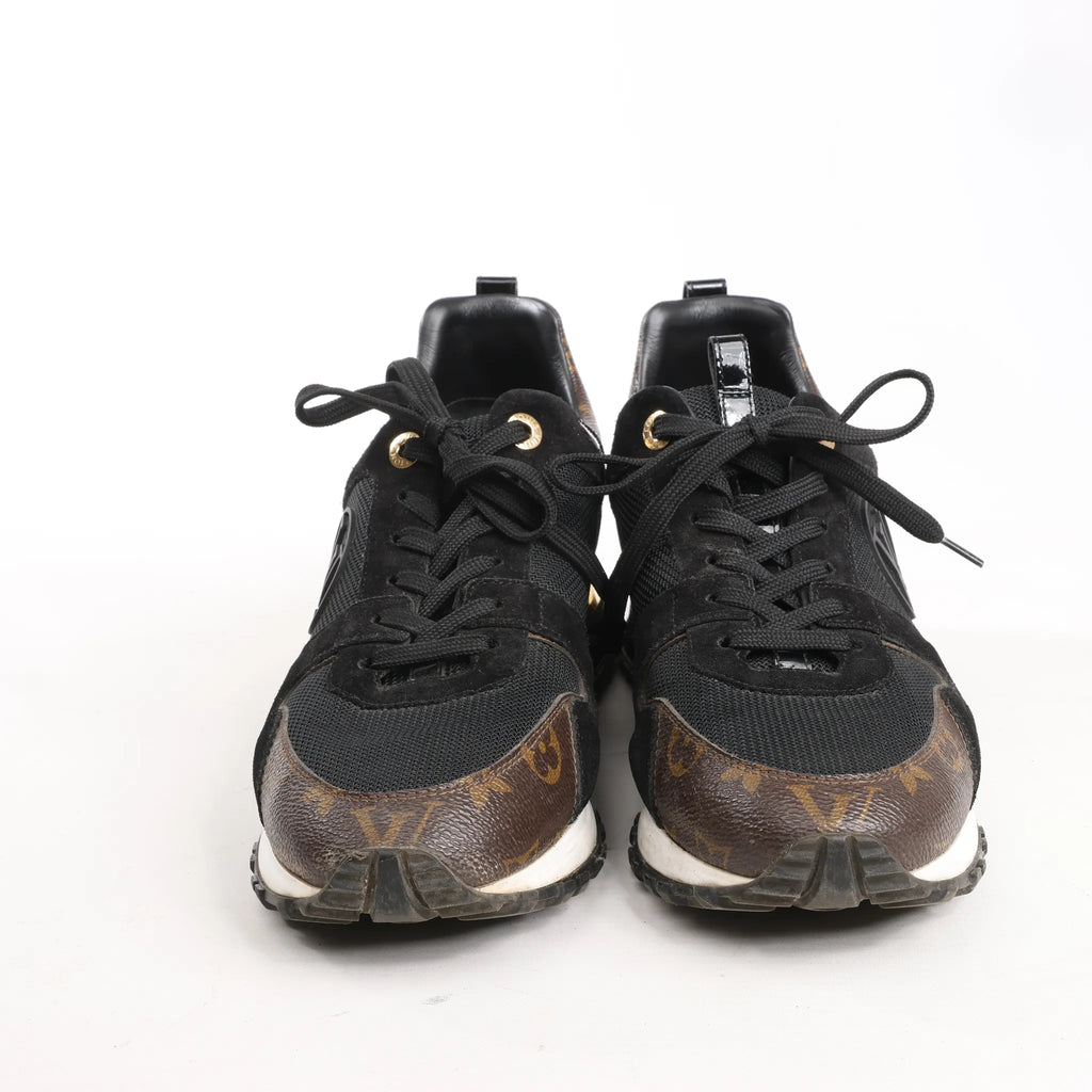 Louis Vuitton Runaway line 21 years Mesh Sneakers in Black, Size 40.5 EU