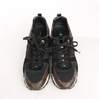 Louis Vuitton Runaway line 21 years Mesh Sneakers in Black, Size 40.5 EU