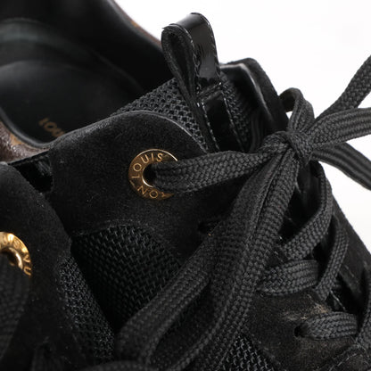 Louis Vuitton Runaway line 21 years Mesh Sneakers in Black, Size 40.5 EU