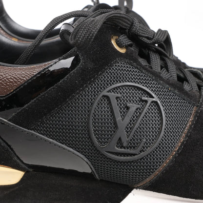 Louis Vuitton Runaway line 21 years Mesh Sneakers in Black, Size 40.5 EU