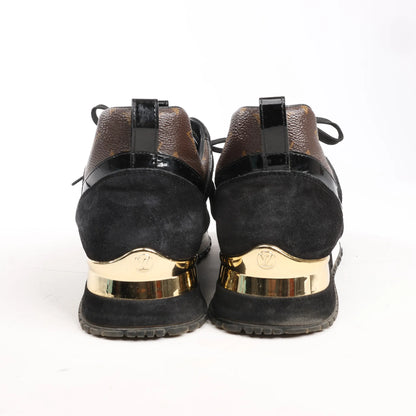 Louis Vuitton Runaway line 21 years Mesh Sneakers in Black, Size 40.5 EU