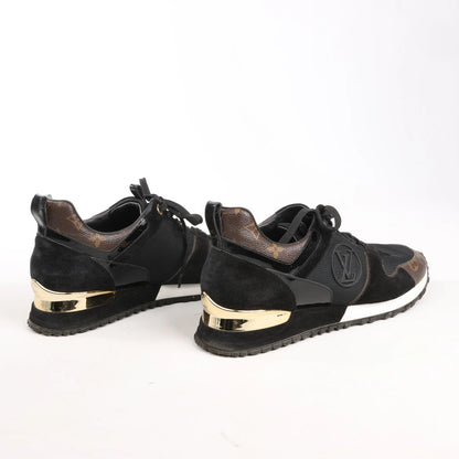 Louis Vuitton Runaway line 21 years Mesh Sneakers in Black, Size 40.5 EU