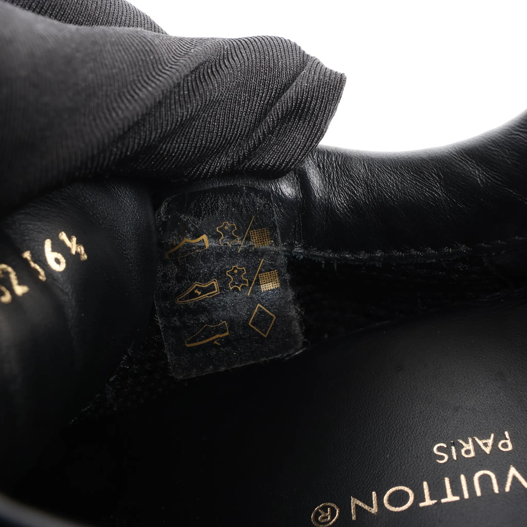 Louis Vuitton Runaway line 22 years Mesh x Leather Sneakers in Black BM0252, Size 36.5 EU
