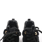 Louis Vuitton Runaway line 22 years Mesh x Leather Sneakers in Black BM0252, Size 36.5 EU