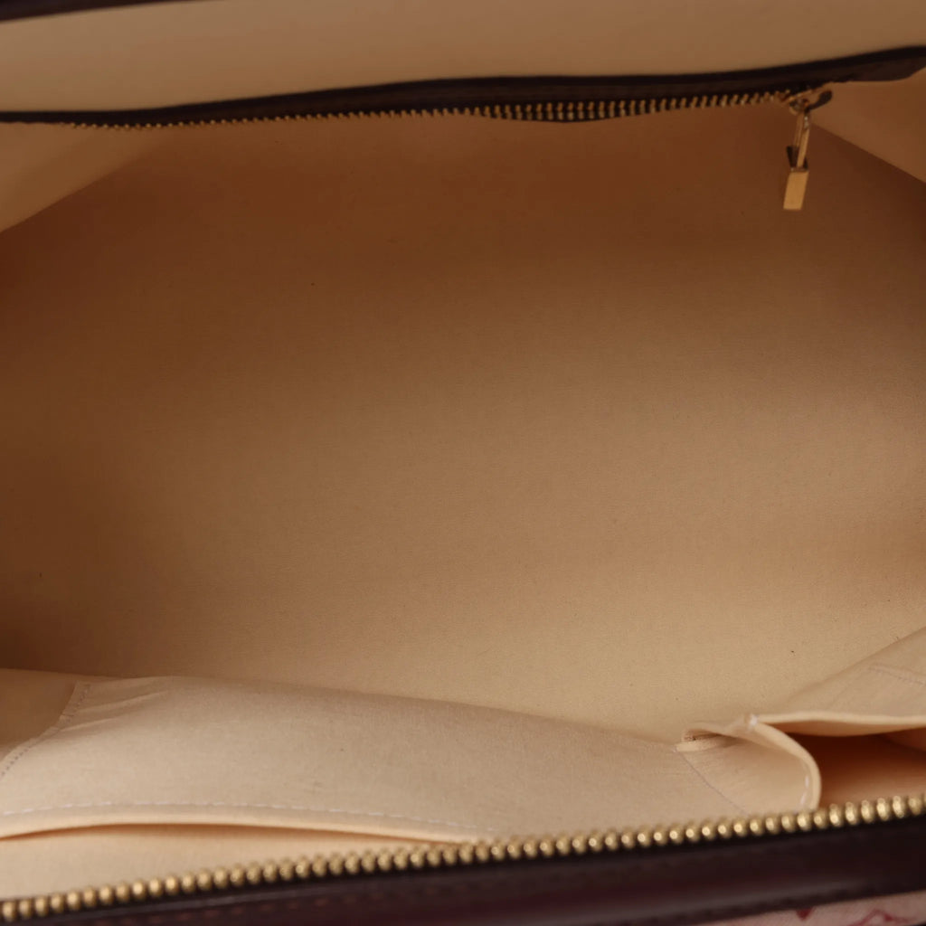 Louis Vuitton Josephine Mini Linen Handbag in Pink