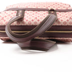 Louis Vuitton Josephine Mini Linen Handbag in Pink