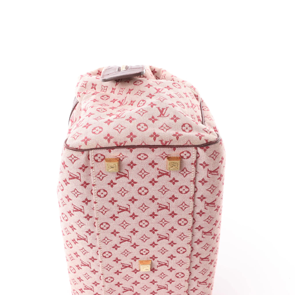 Louis Vuitton Josephine Mini Linen Handbag in Pink