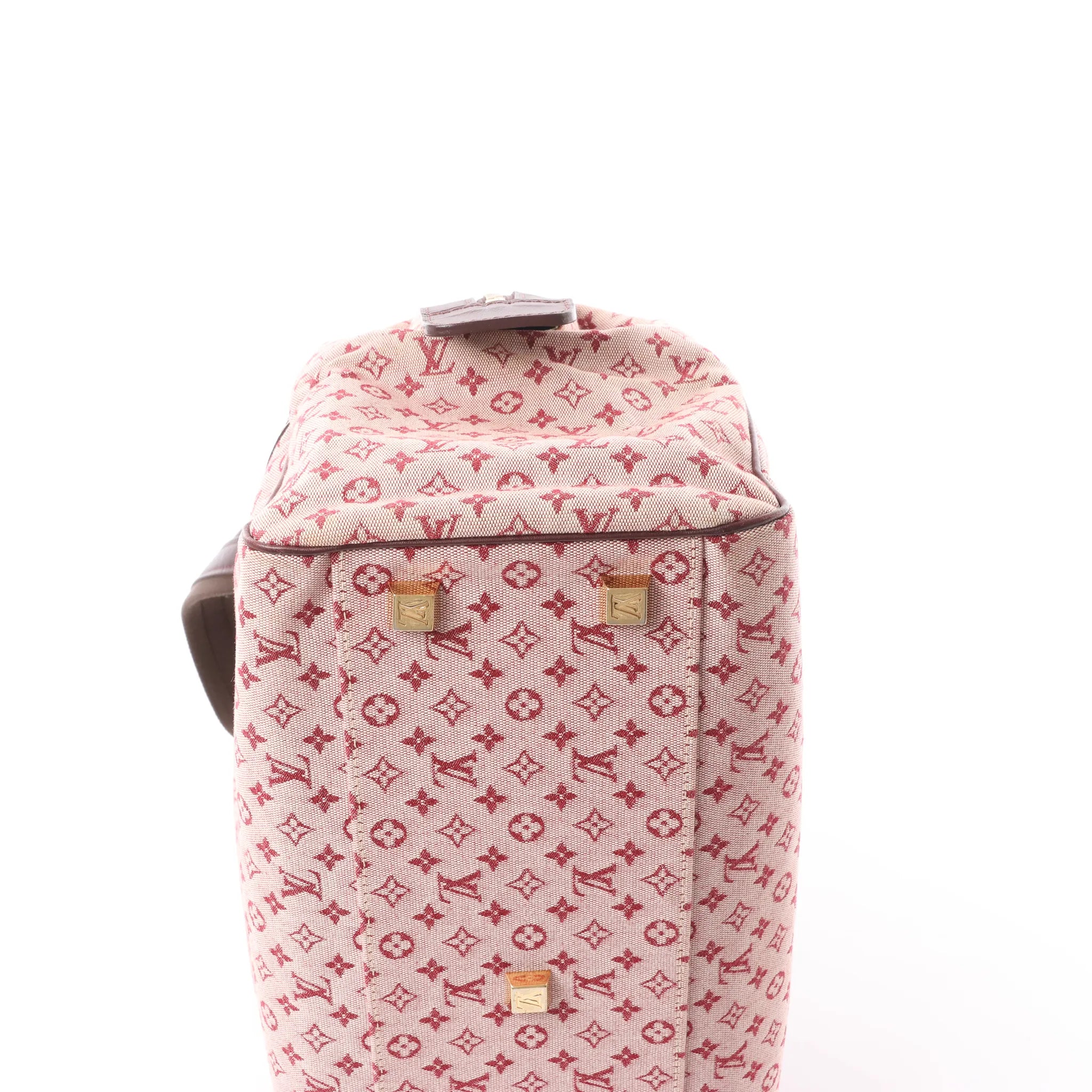 Louis Vuitton Josephine Mini Linen Handbag in Pink