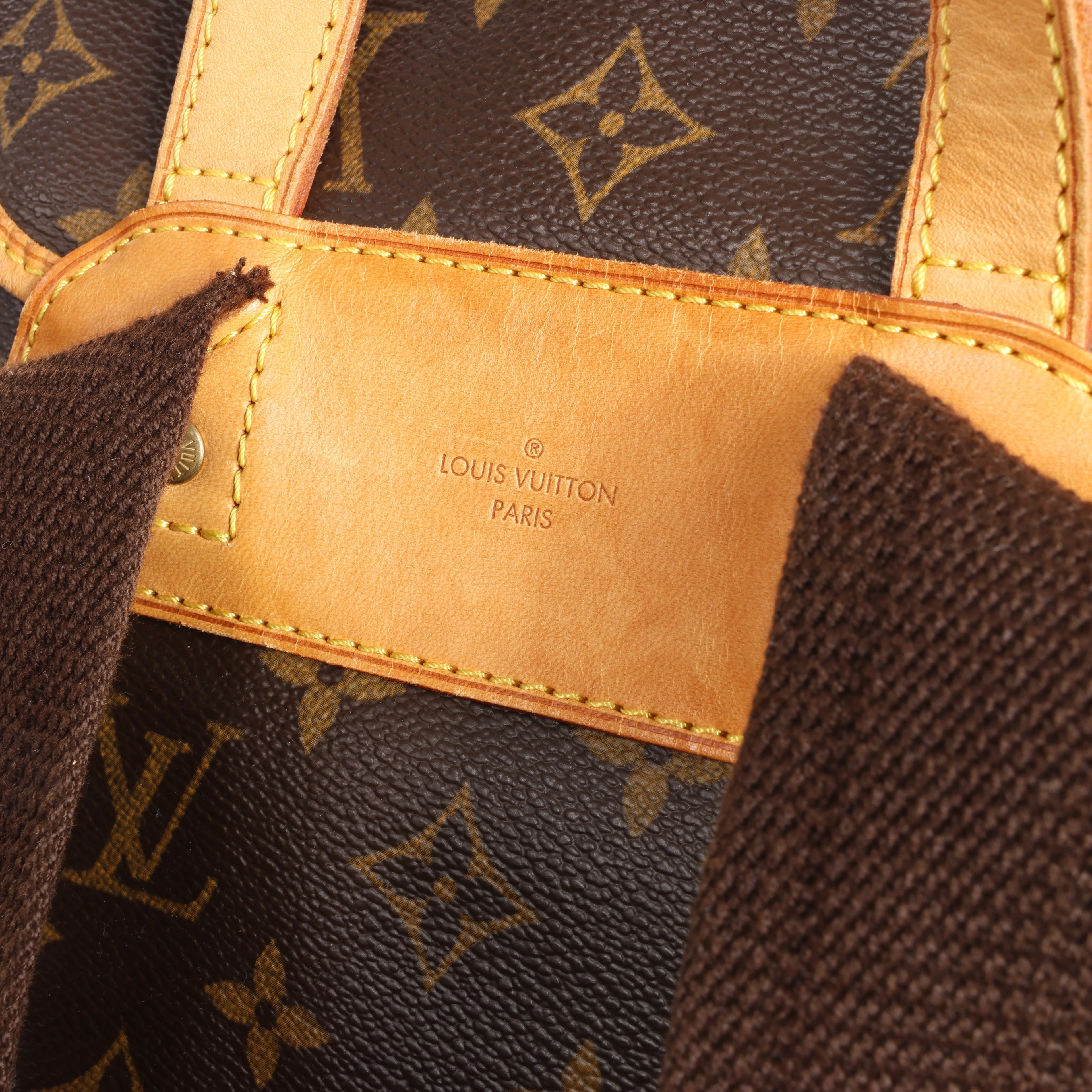Louis Vuitton Sac à Dos Bosphore Monogram Canvas Backpack Brown M40107