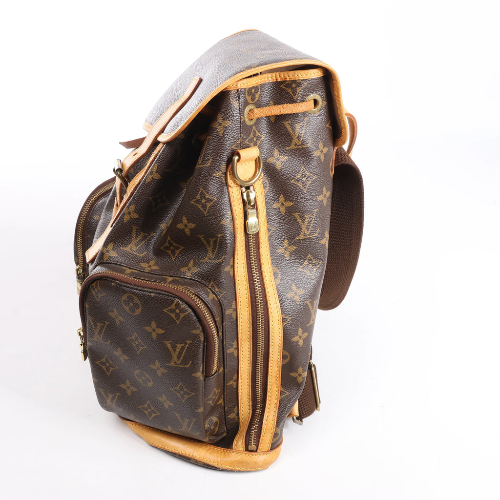 Louis Vuitton Sac à Dos Bosphore Monogram Canvas Backpack Brown M40107