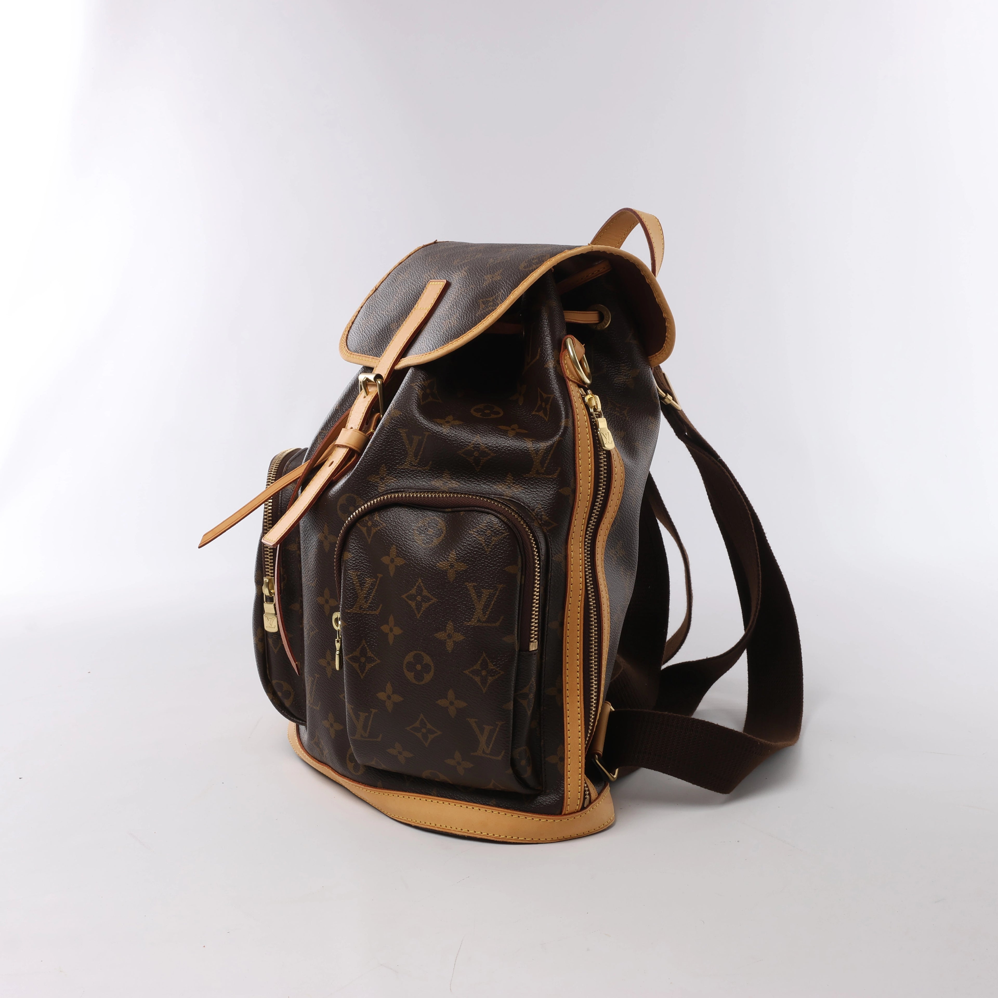 Louis Vuitton Sac à Dos Bosphore Monogram Canvas Backpack in Brown M40107