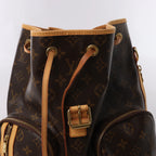 Louis Vuitton Sac à Dos Bosphore Monogram Canvas Backpack in Brown M40107
