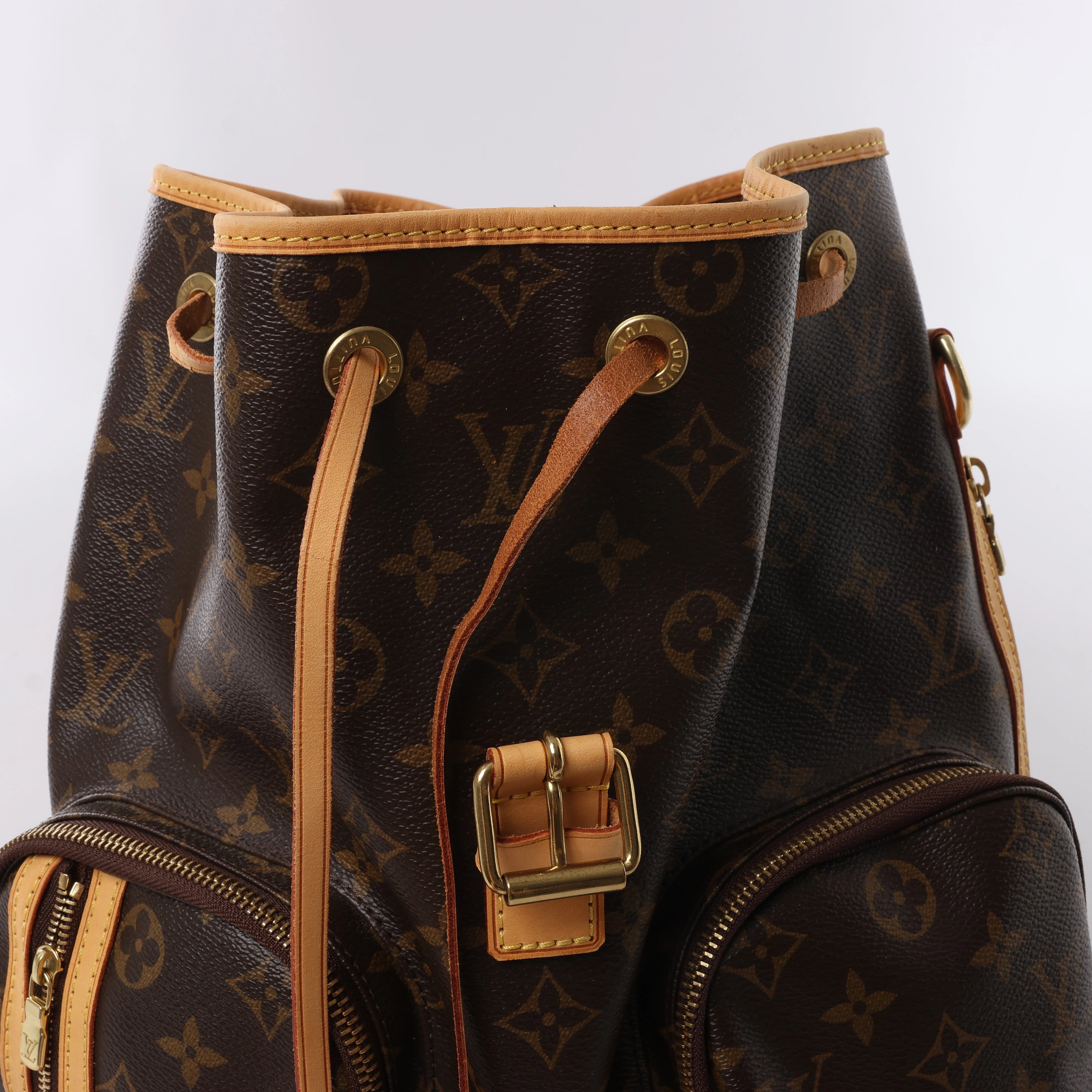Louis Vuitton Sac à Dos Bosphore Monogram Canvas Backpack in Brown M40107