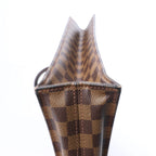 Louis Vuitton Sac Plat Damier Ebene Handbag in Brown N51140
