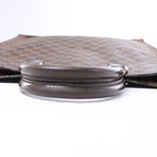 Louis Vuitton Sac Plat Damier Ebene Handbag in Brown N51140