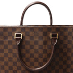 Louis Vuitton Sac Plat Damier Ebene Handbag in Brown N51140