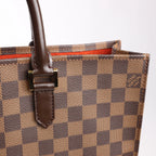 Louis Vuitton Damier Ebene Sac Plat Handbag N51140