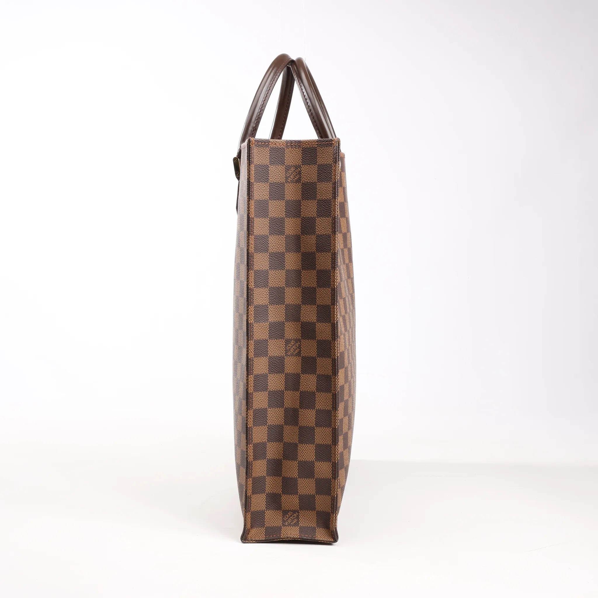 Louis Vuitton Damier Ebene Sac Plat Handbag N51140