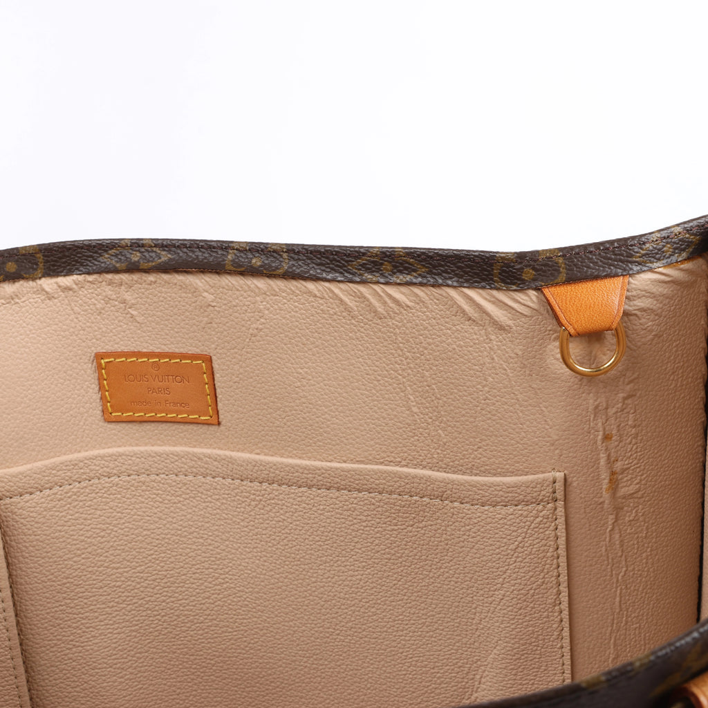 Bolso Louis Vuitton Sac Plat Monogram de lona marrón M51140