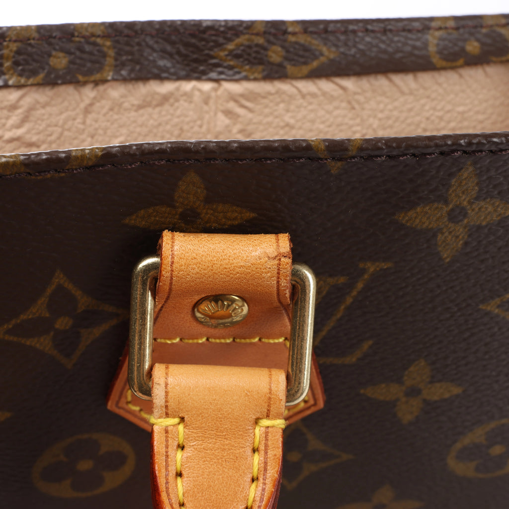 Bolso Louis Vuitton Sac Plat Monogram de lona marrón M51140