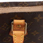 Bolso Louis Vuitton Sac Plat Monogram de lona marrón M51140