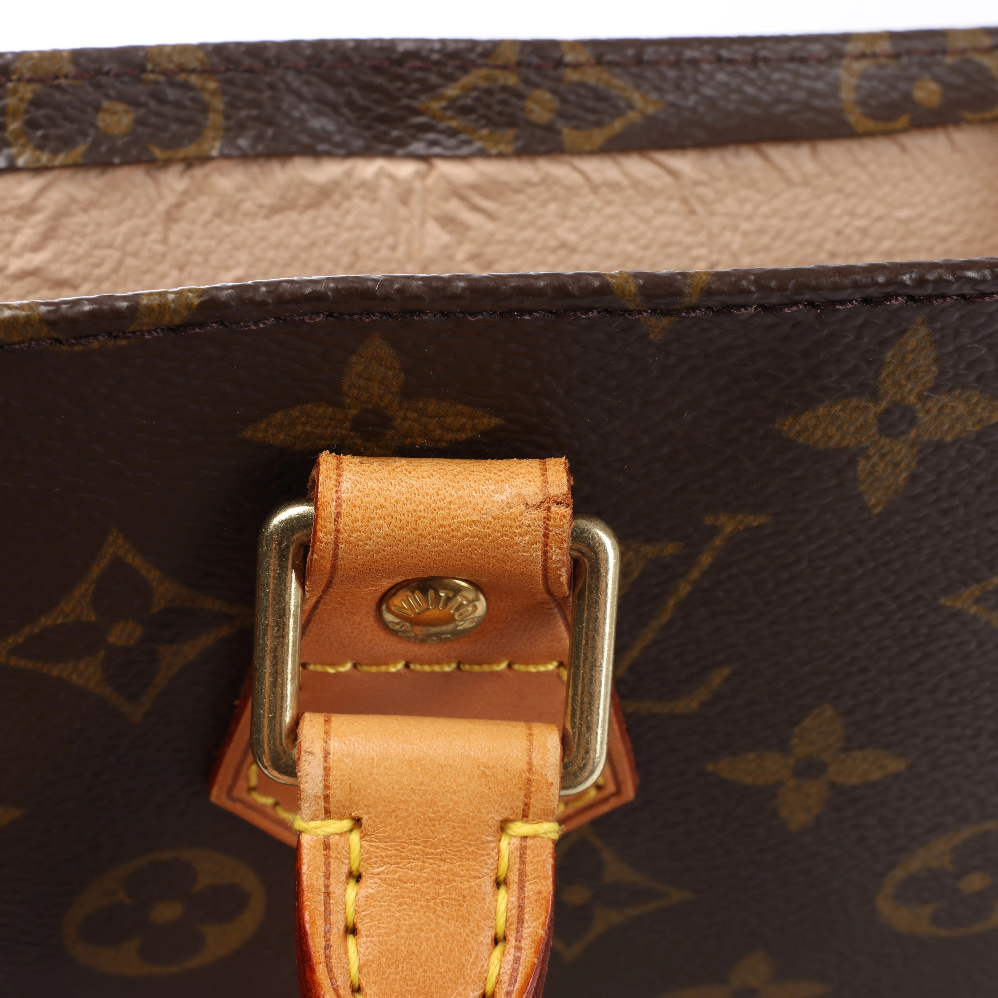 Bolso Louis Vuitton Sac Plat Monogram de lona marrón M51140