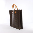 Bolso Louis Vuitton Sac Plat Monogram de lona marrón M51140