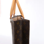 Bolso Louis Vuitton Sac Plat Monogram de lona marrón M51140