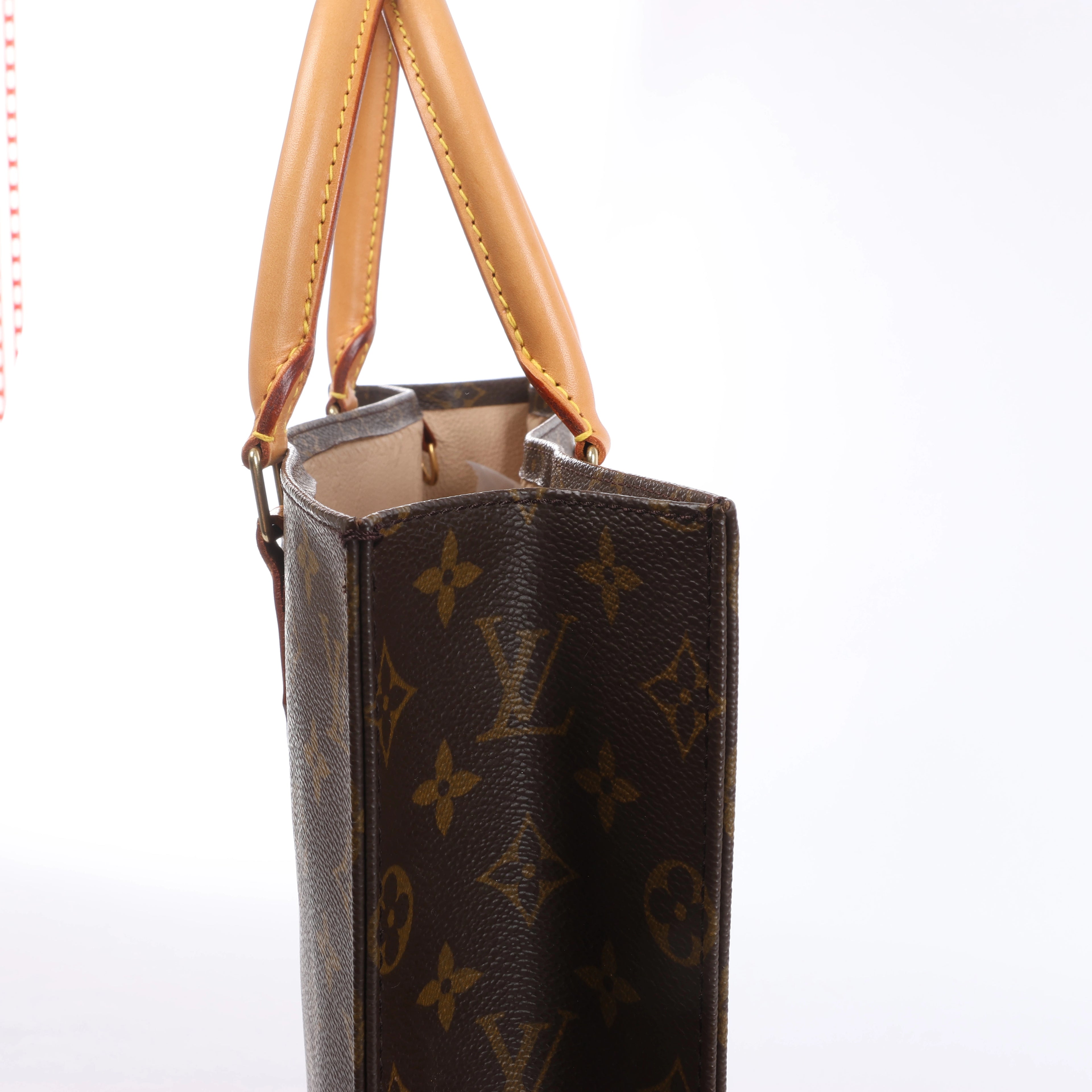 Bolso Louis Vuitton Sac Plat Monogram de lona marrón M51140