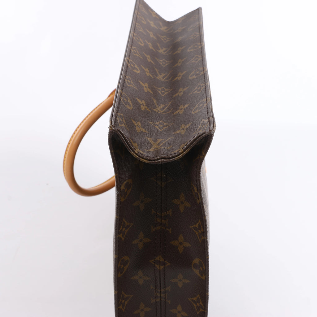 Bolso Louis Vuitton Sac Plat Monogram de lona marrón M51140