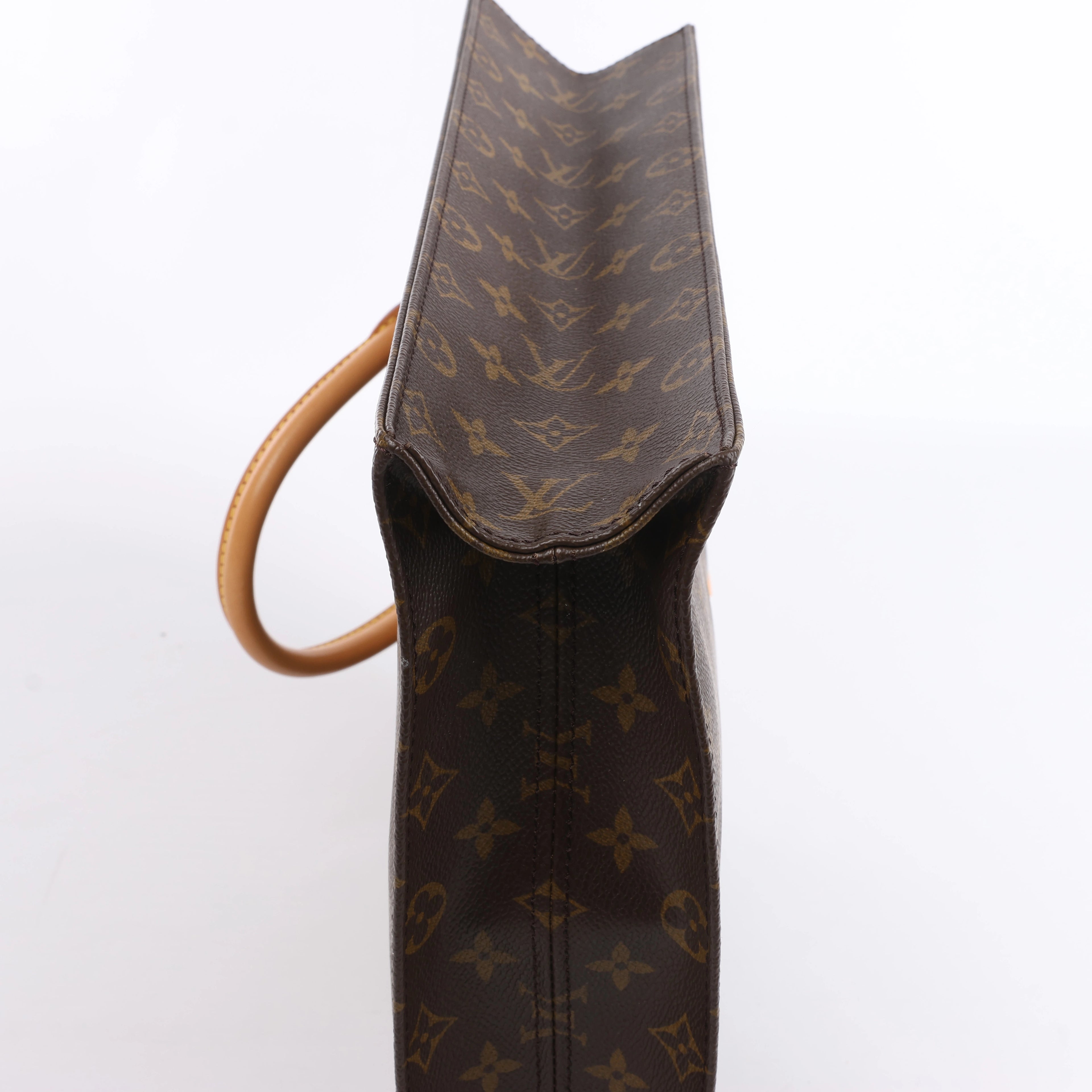 Bolso Louis Vuitton Sac Plat Monogram de lona marrón M51140