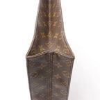 Louis Vuitton Sac Plat Monogram Canvas Handbag in Brown M51140