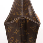 Louis Vuitton Sac Plat GM Monogram Canvas Handbag in Brown M51140
