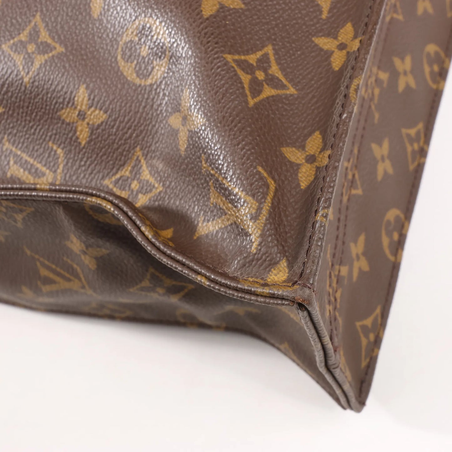 Louis Vuitton Monogram Sac Plat GM Handbag M51140