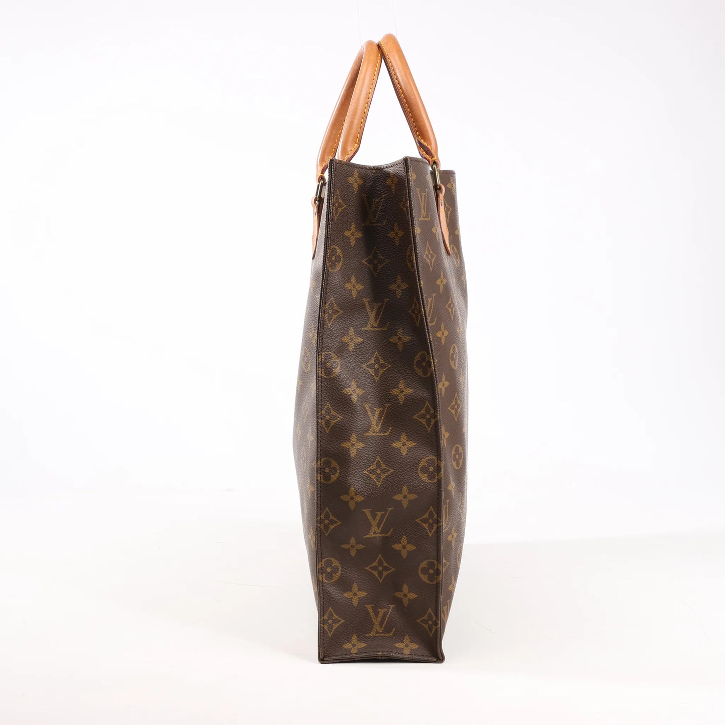 Louis Vuitton Monogram Sac Plat GM Handbag M51140