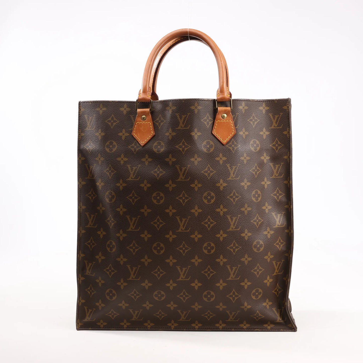 Louis Vuitton Monogram Sac Plat GM Handbag M51140