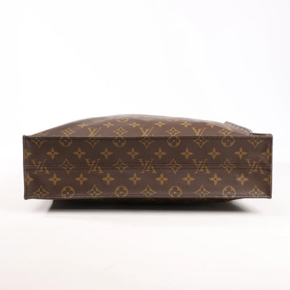 Louis Vuitton Monogram Sac Plat GM Handbag M51140