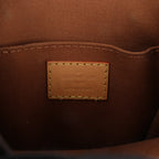 Louis Vuitton Sac Plat Petit Monogram Canvas 2Way Handbag in Brown M69442
