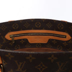 Louis Vuitton Sac Shopping Monogram Canvas Shoulder Bag in Brown M51108