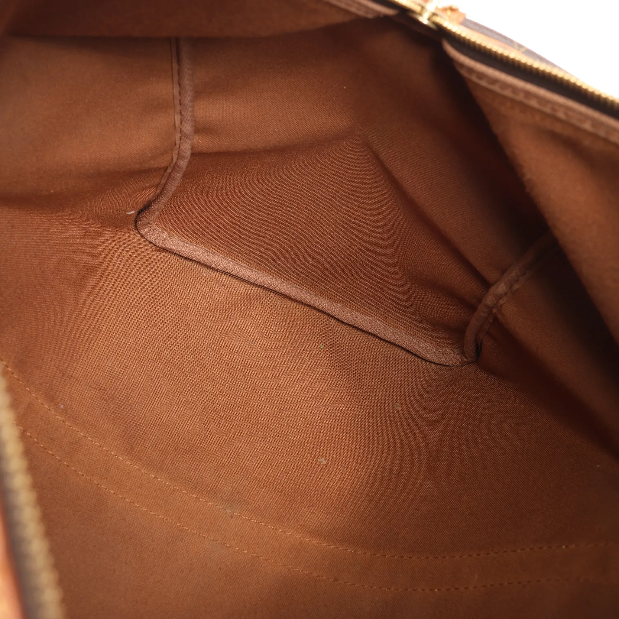 Louis Vuitton Sac Souple 45 Monogram Canvas Travel Bag in Brown