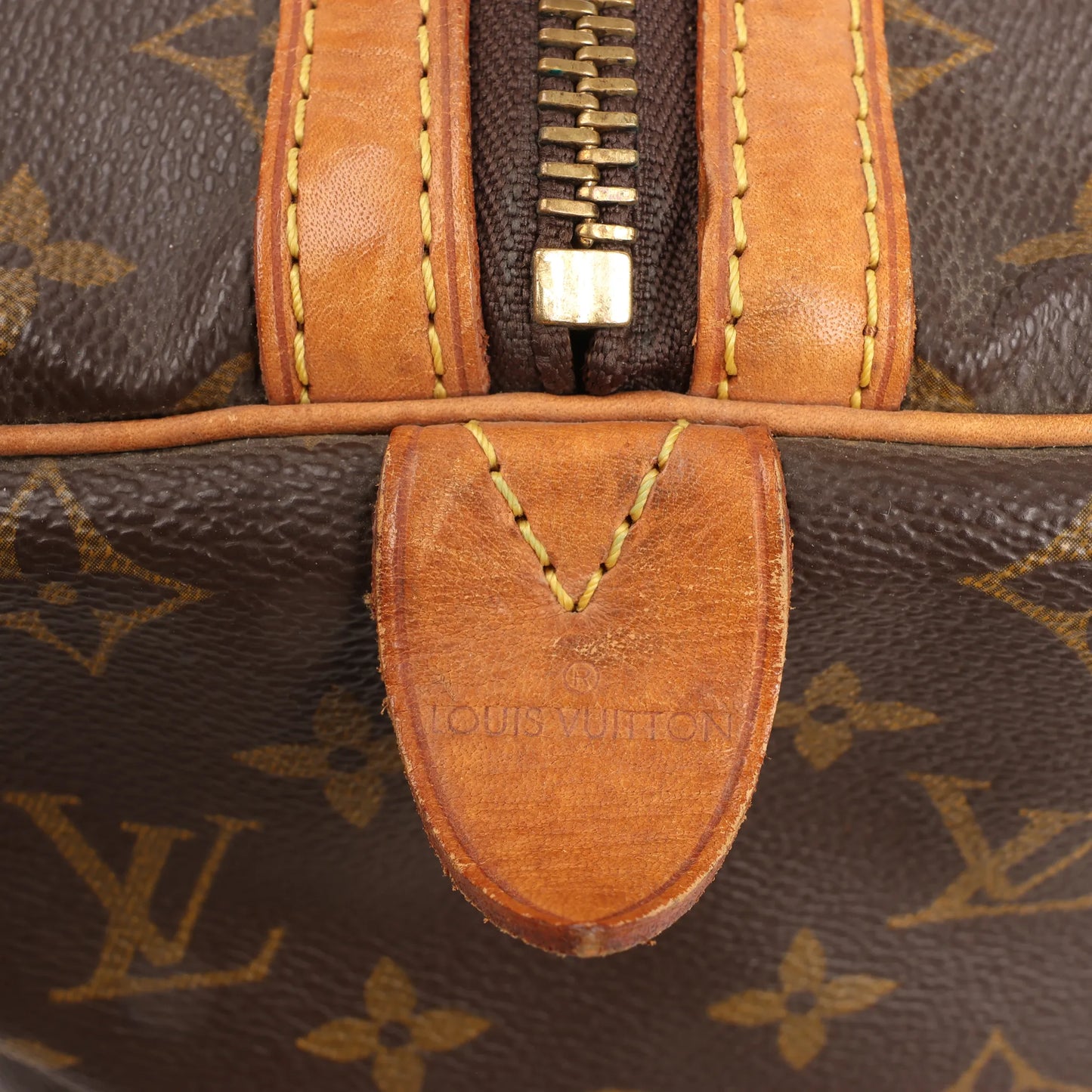 Louis Vuitton Sac Souple 45 Monogram Canvas Travel Bag in Brown