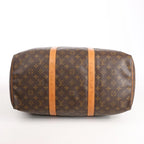 Louis Vuitton Sac Souple 45 Monogram Canvas Travel Bag in Brown