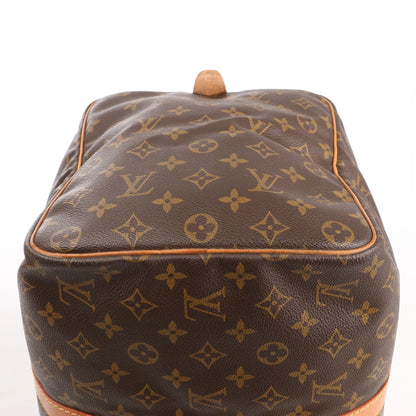Louis Vuitton Sac Souple 45 Monogram Canvas Travel Bag in Brown