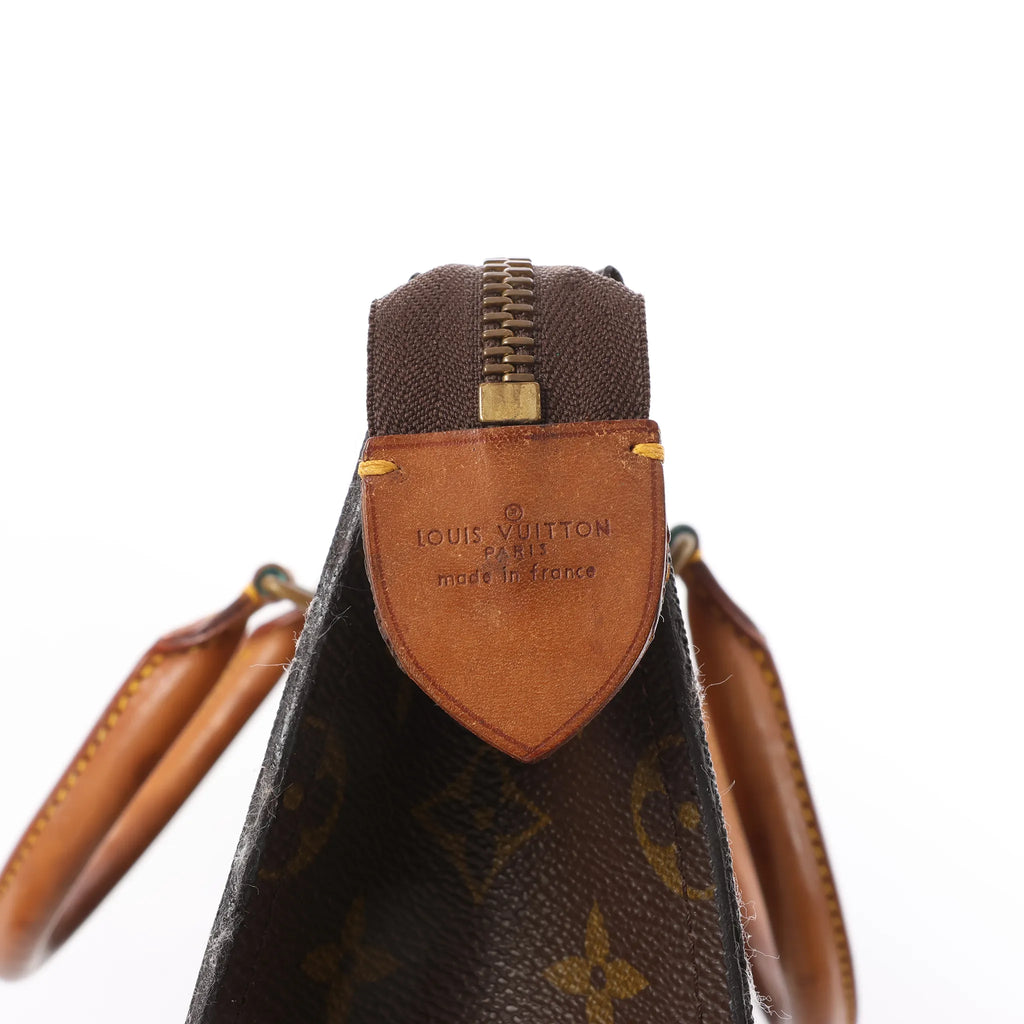 Louis Vuitton Sac Triangle Monogram Canvas Handbag in Brown M51360