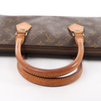 Louis Vuitton Sac Triangle Monogram Canvas Handbag in Brown M51360
