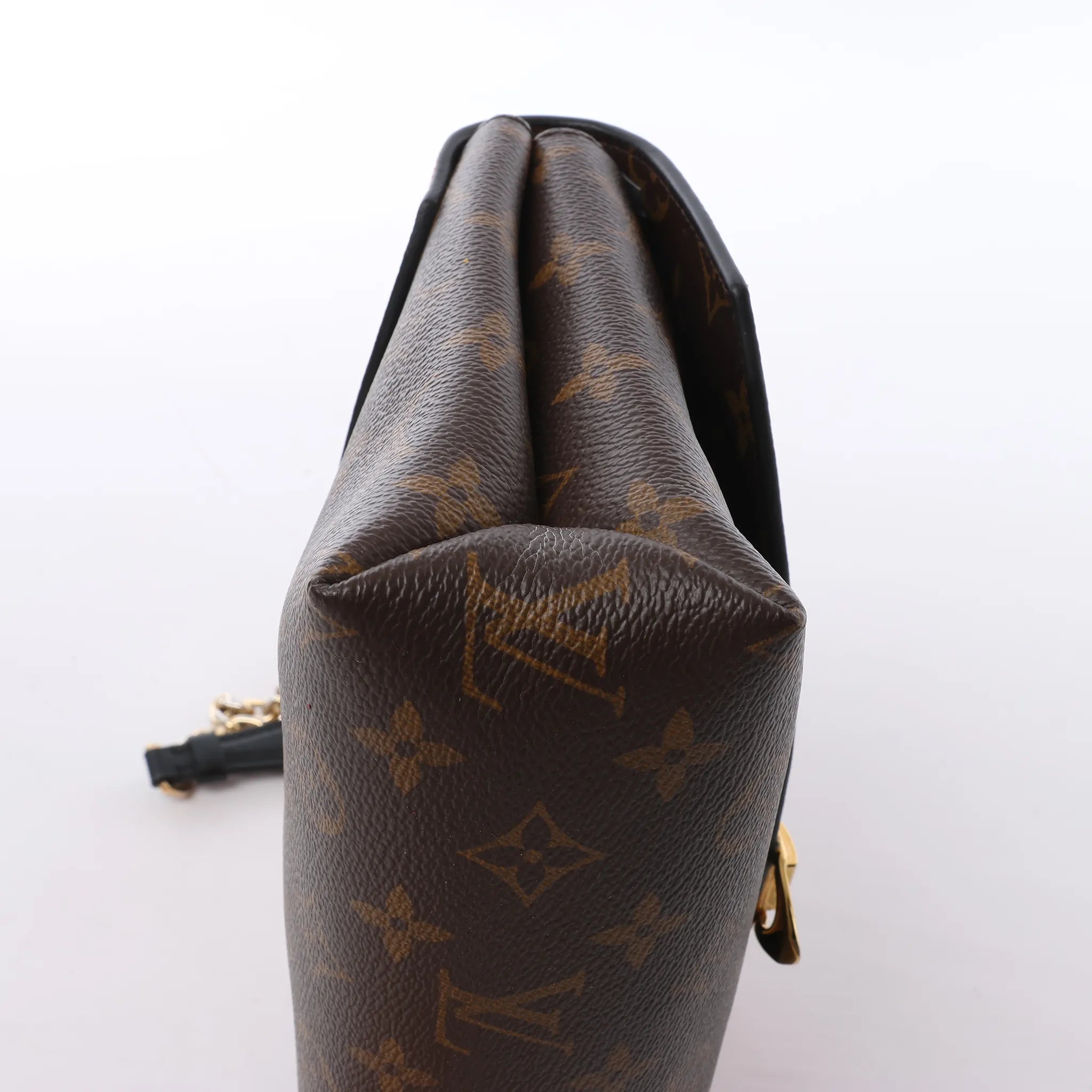 Louis Vuitton Saint Placide Monogram x Taurillon Crossbody Bag in Brown x Red M43713